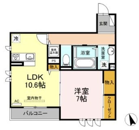 パラカントの物件間取画像